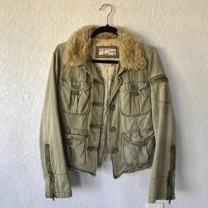 Vintage Abercrombie Military Jacket